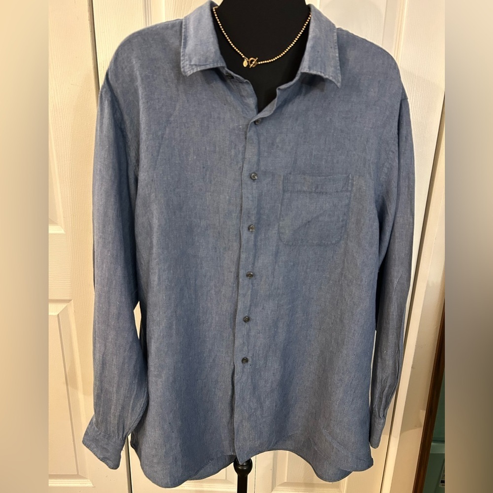 Brooks Brothers %100 Irish Linen button down